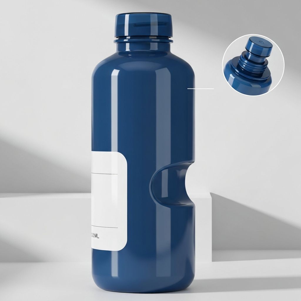 Big Cup Printed Bottle