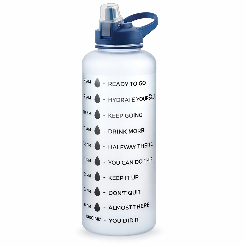 Motivational Sipper Water Bottle