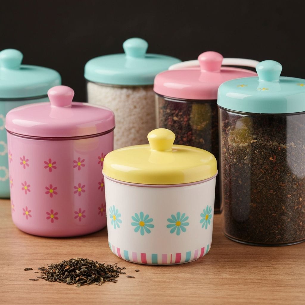 Tea Sugar Container Set